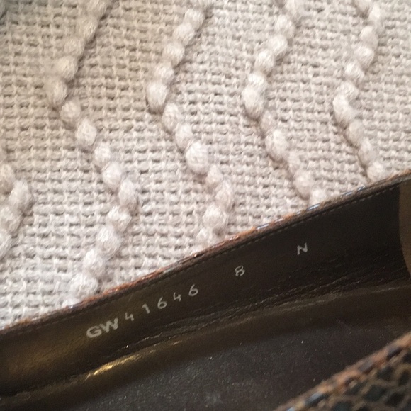 Stuart Weitzman Snakeskin Wedges - Picture 7 of 9